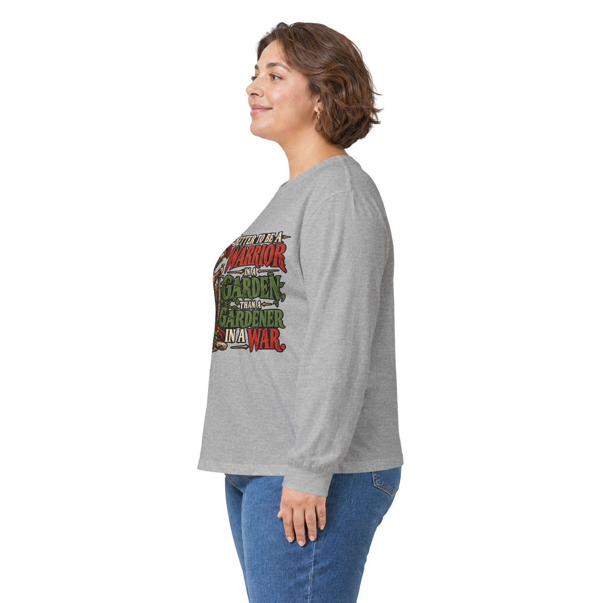 Warrior In A Garden - Unisex Ultra Cotton Long Sleeve Tee