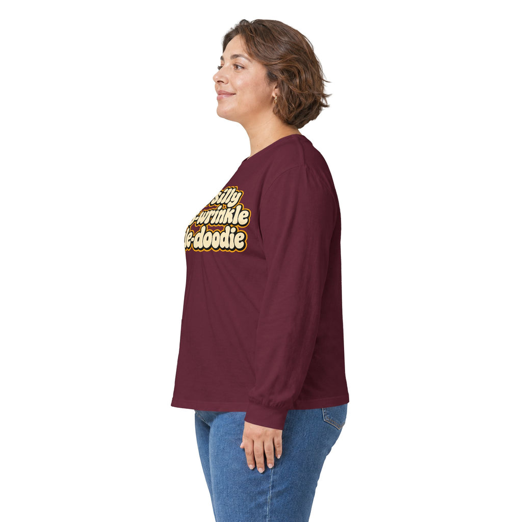 You Silly Penis-Wrinkle Dingle-Doodie - Unisex Ultra Cotton Long Sleeve Tee