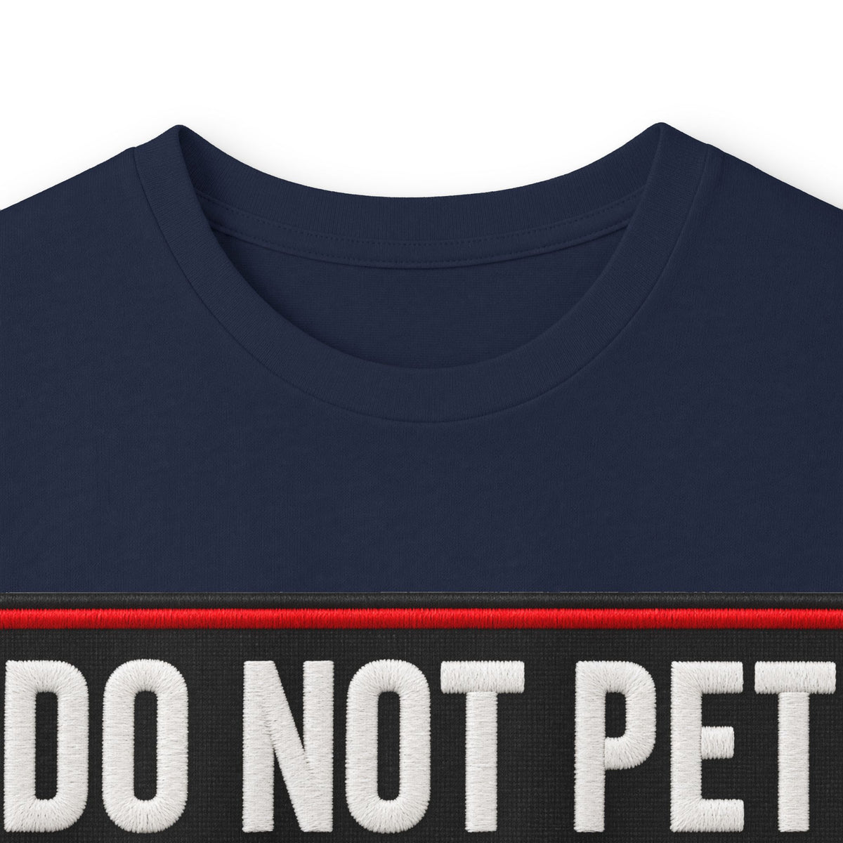 Do Not Pet - Service Dog Patch - Unisex Ultra Cotton Long Sleeve Tee