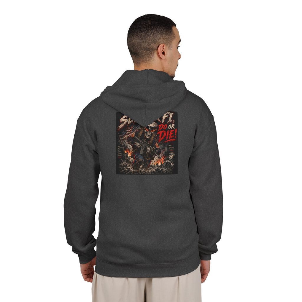Semper Fi Do or Die - Full-Zip Hooded Sweatshirt