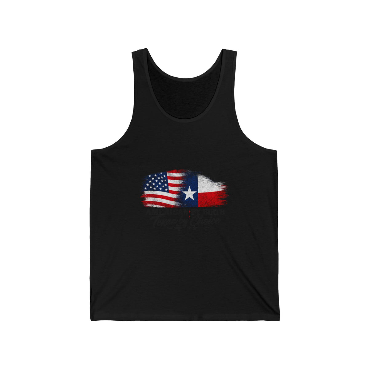 American by Birth, Texan by Choice - Athletic Tank