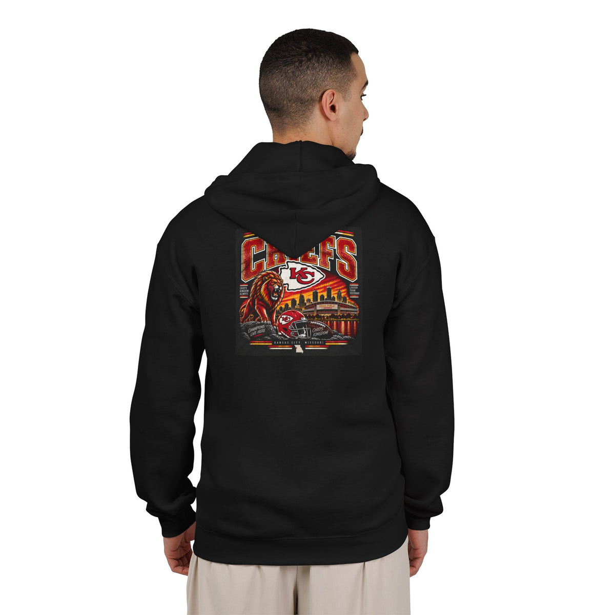 Kansas City Chiefs - Full-Zip Hooded Sweatshirt