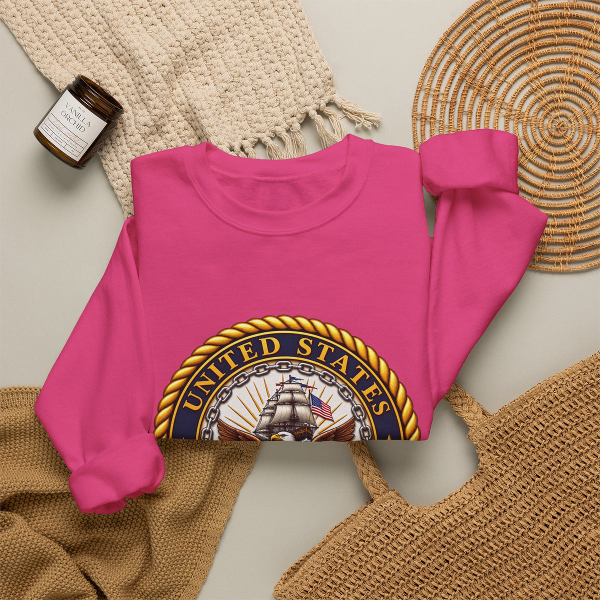 U.S. Navy Emblem - Crewneck Sweatshirt