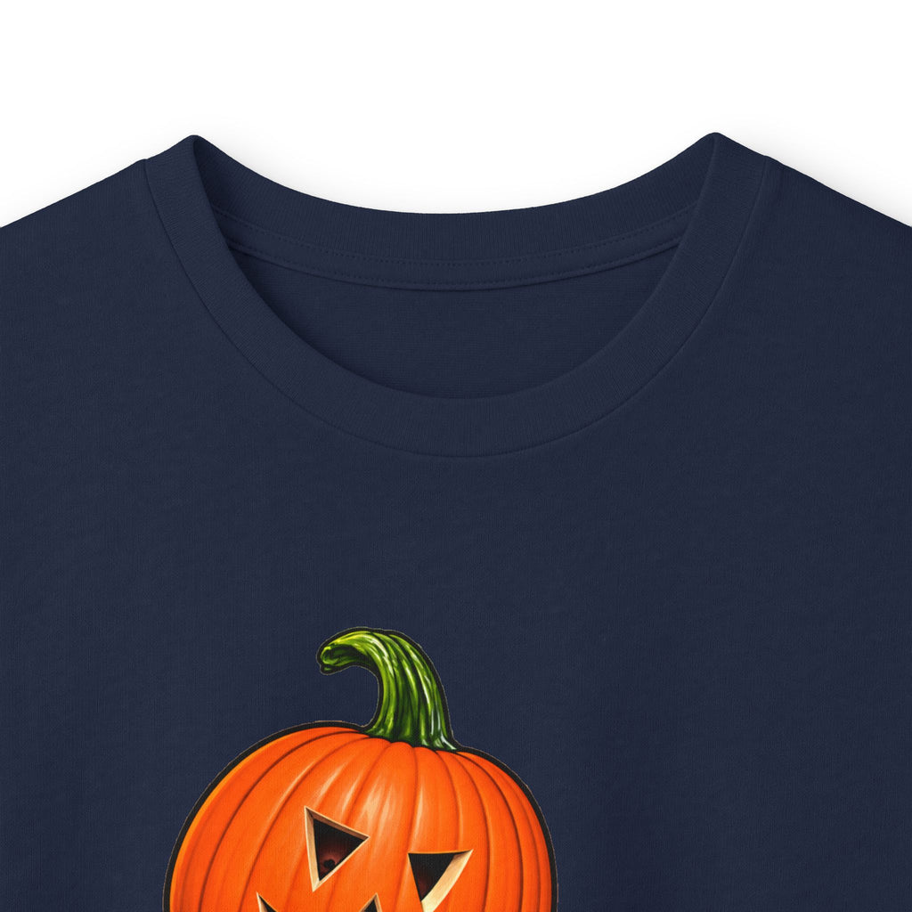 Pumpkin Head Office Cartoon - Unisex Ultra Cotton Long Sleeve Tee