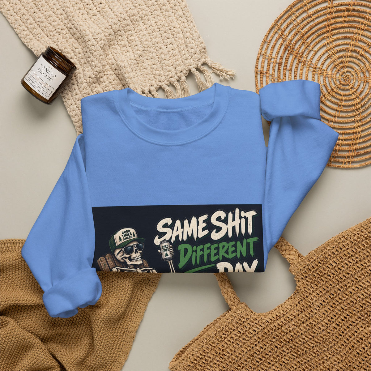 Same Shit Different Day - Crewneck Sweatshirt
