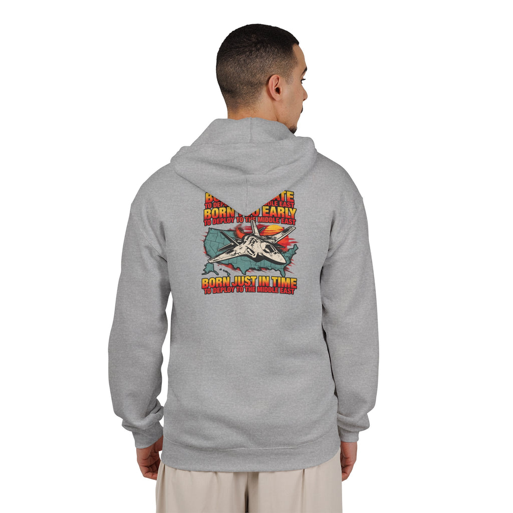 Desert Deployment Tee - Full-Zip Hooded Sweatshirt