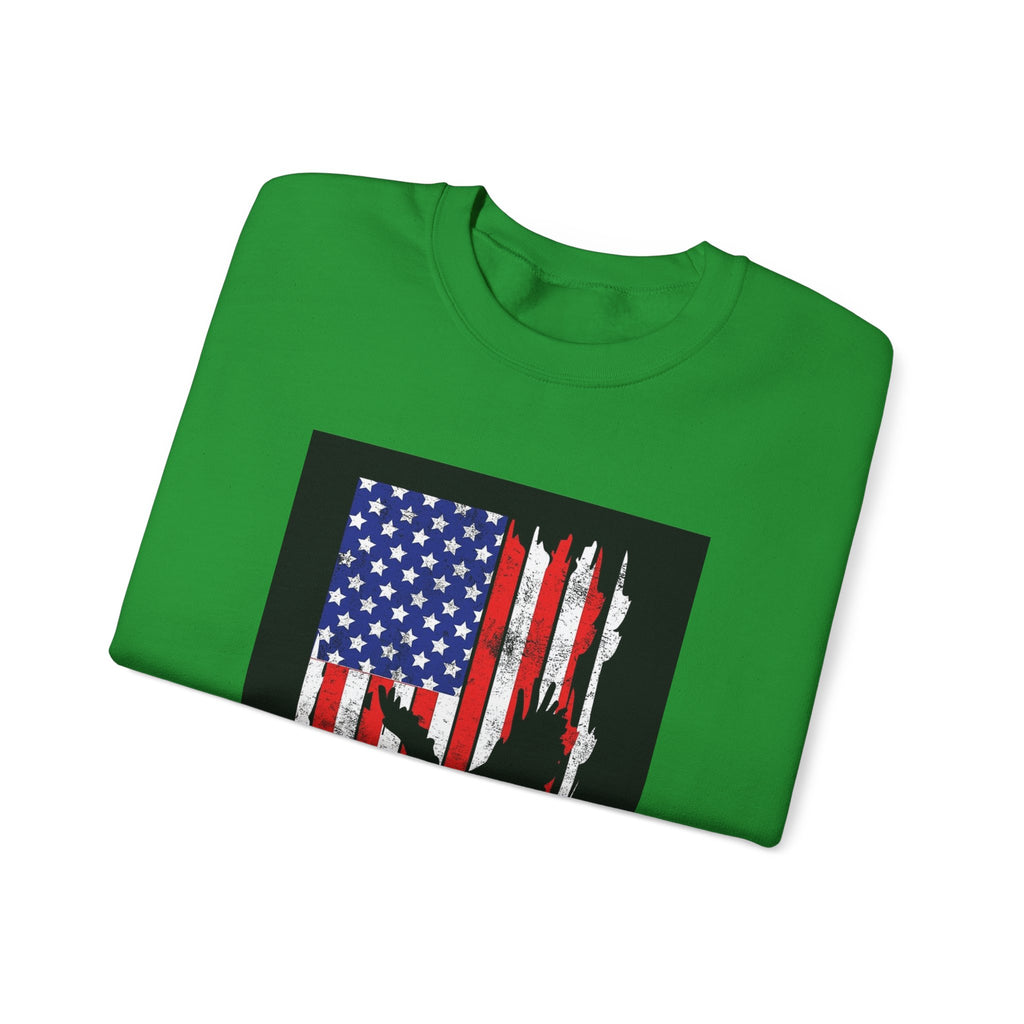 Old Glory Eagle - Crewneck Sweatshirt