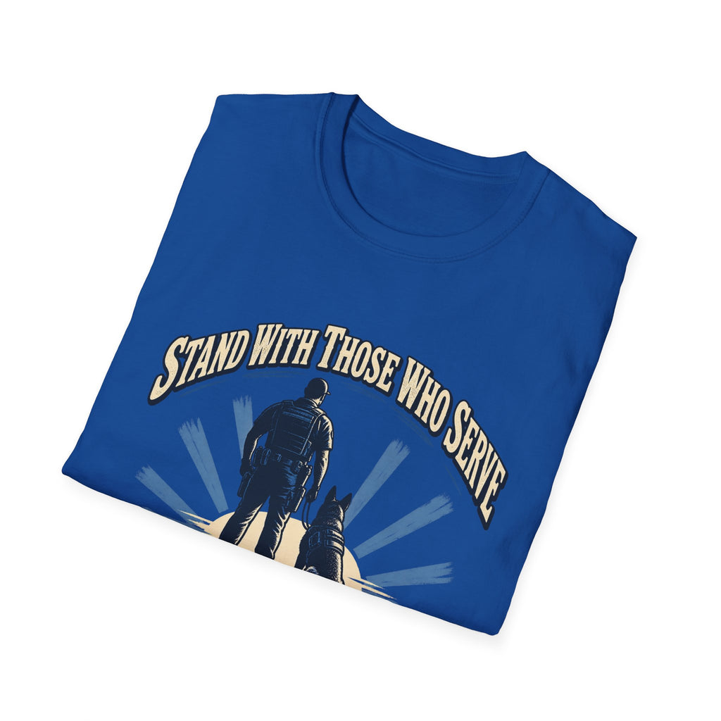 Stand With Those Who Serve Police K9 - Classic Tee