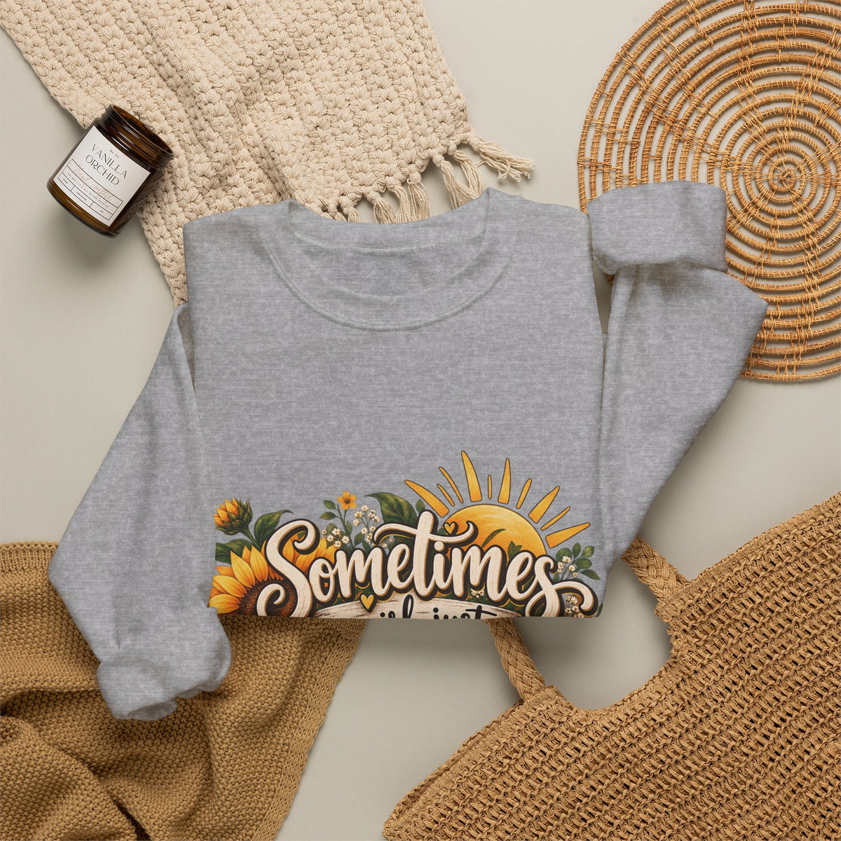 Sunshine Motivation Tee - Crewneck Sweatshirt