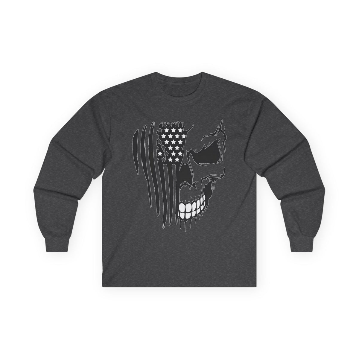 Stars, Stripes & Skulls - Unisex Ultra Cotton Long Sleeve Tee