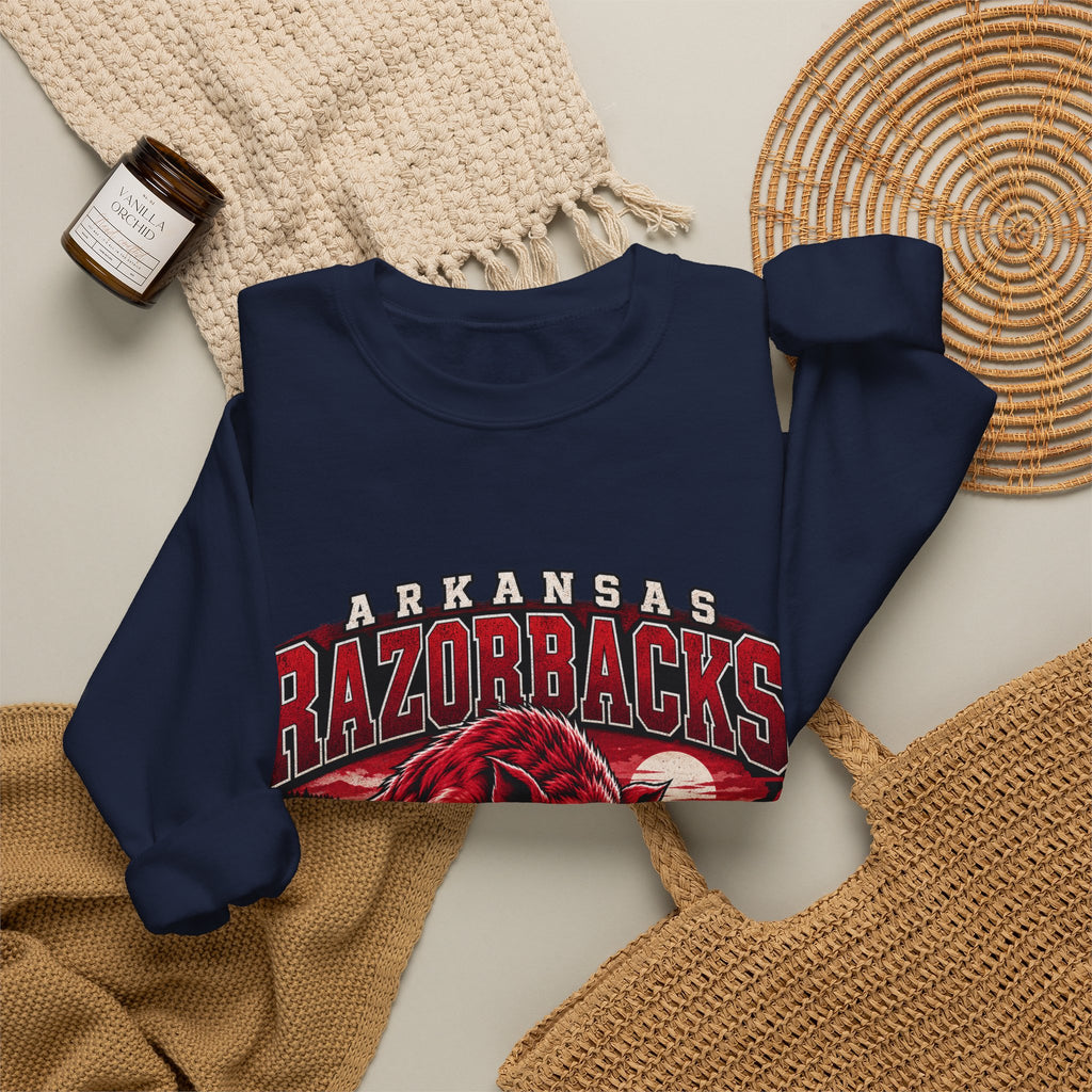 Arkansas Razorbacks State Pride - Crewneck Sweatshirt