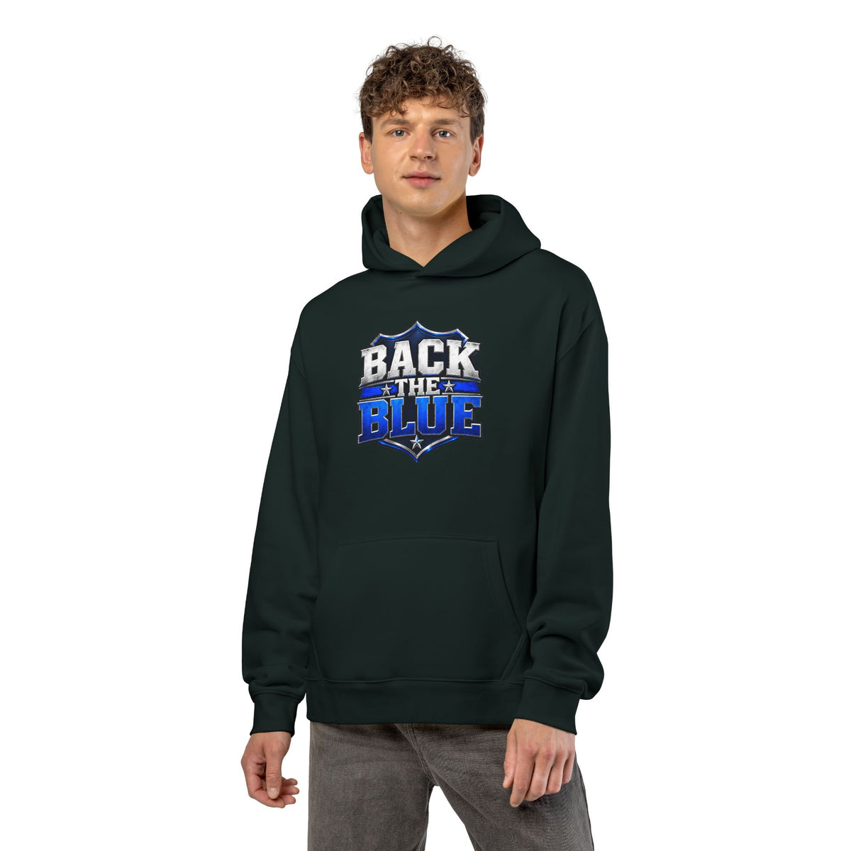 Back the Blue Shield - Hoodie