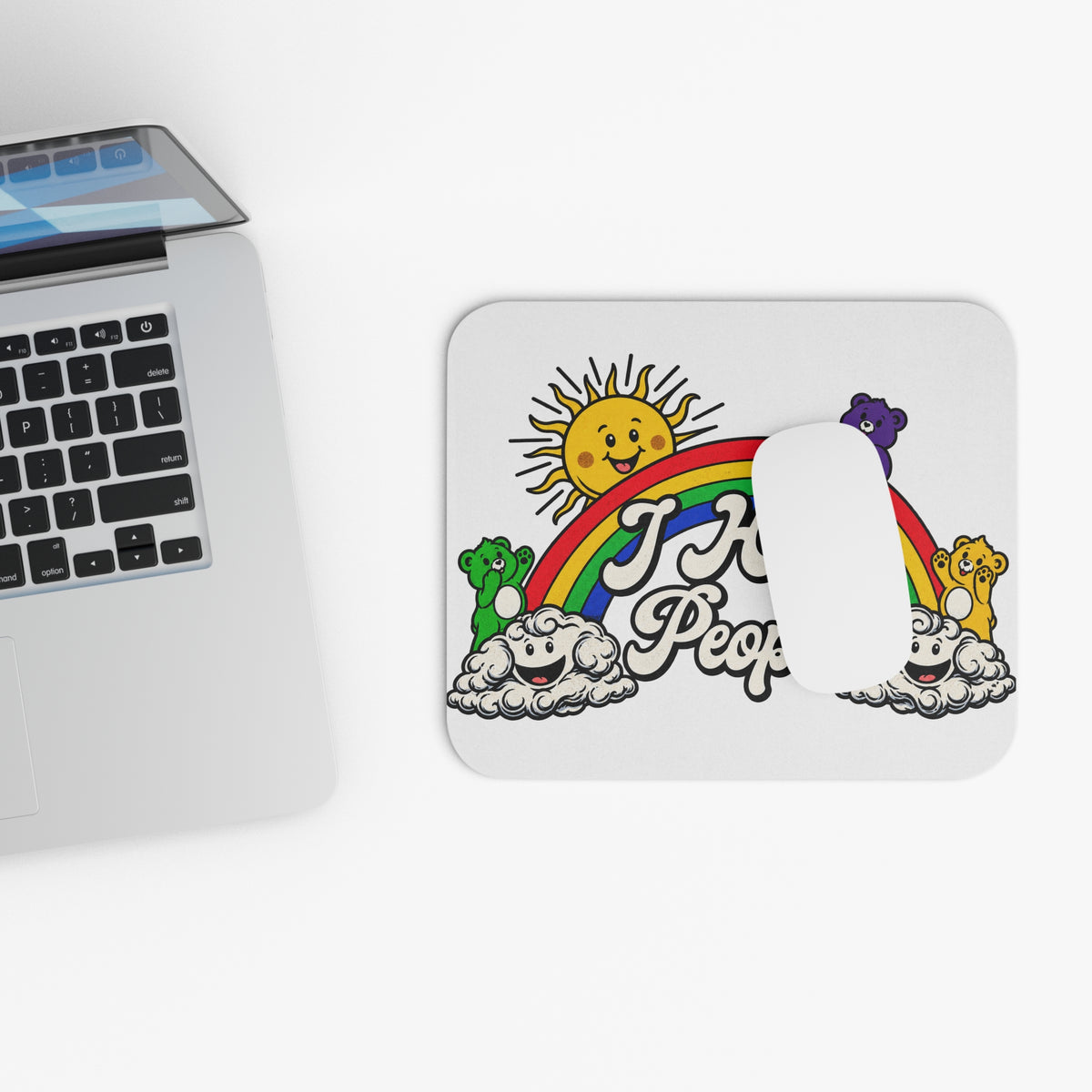 Hate People - Mouse Pad