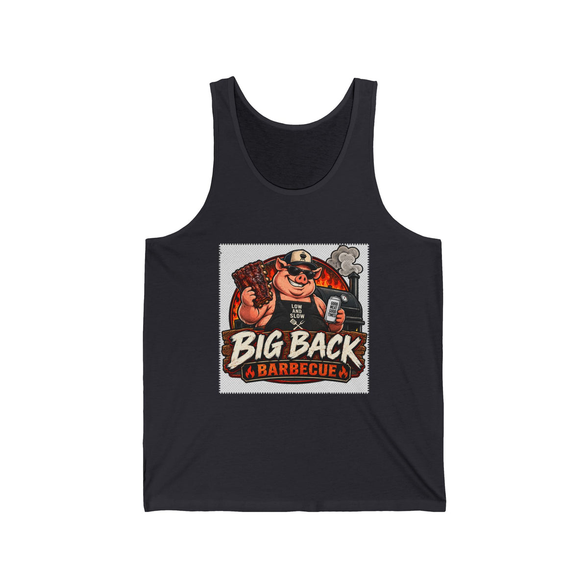 Big Back Barbecue - Athletic Tank