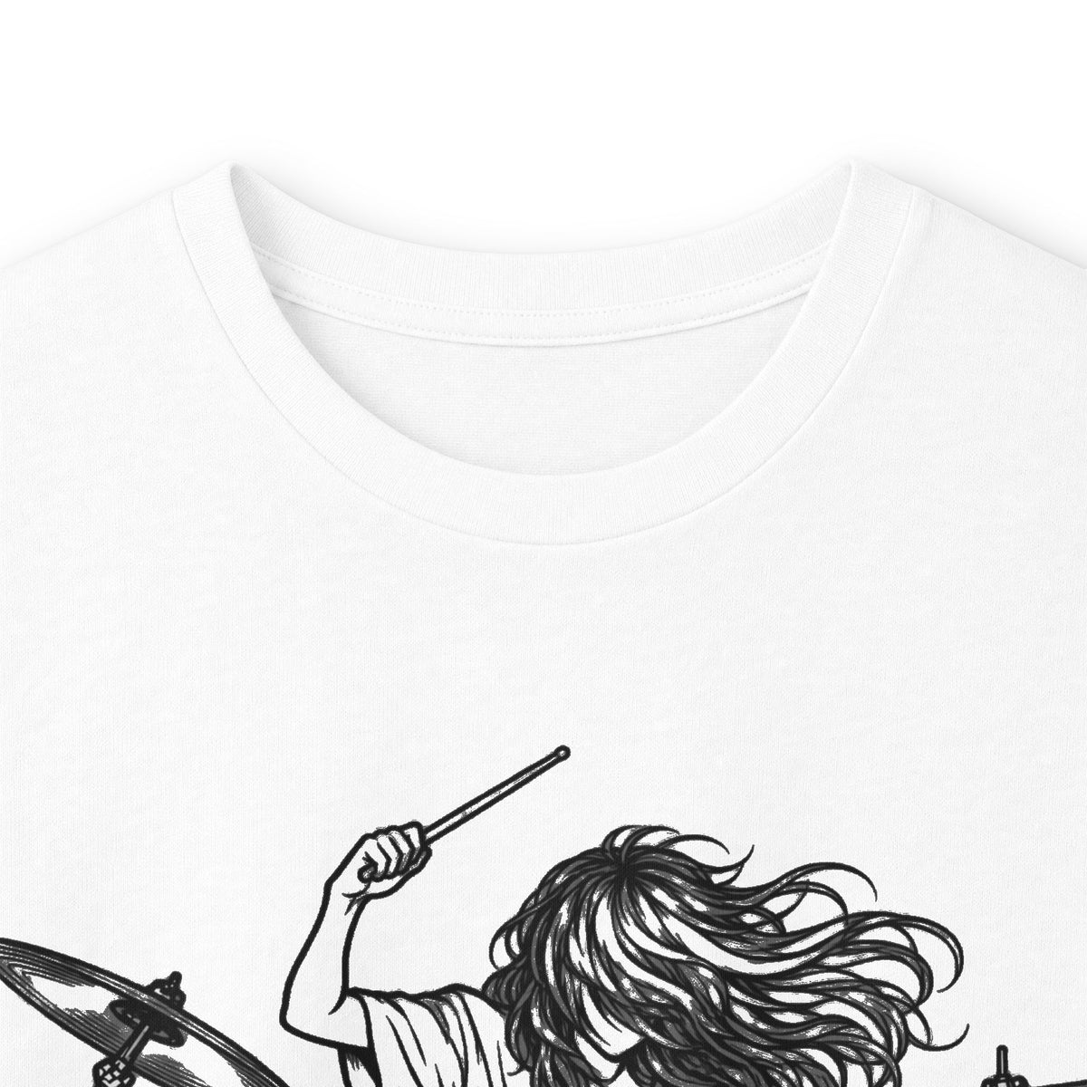 Drummer Sketch - Unisex Ultra Cotton Long Sleeve Tee