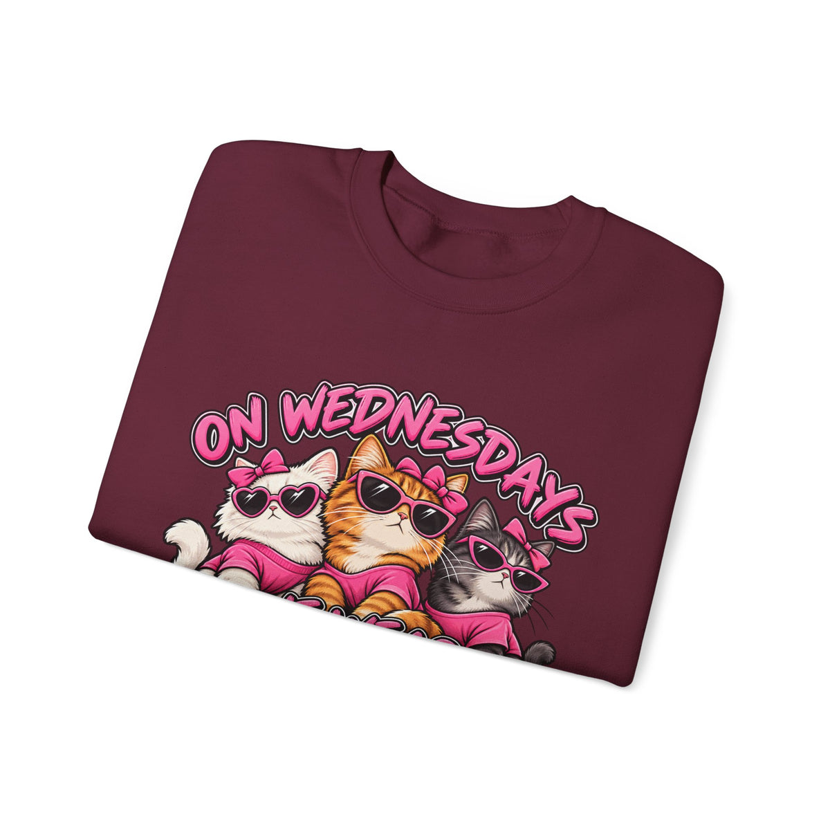 On Wednesdays We Wear Pink - Crewneck Sweatshirt
