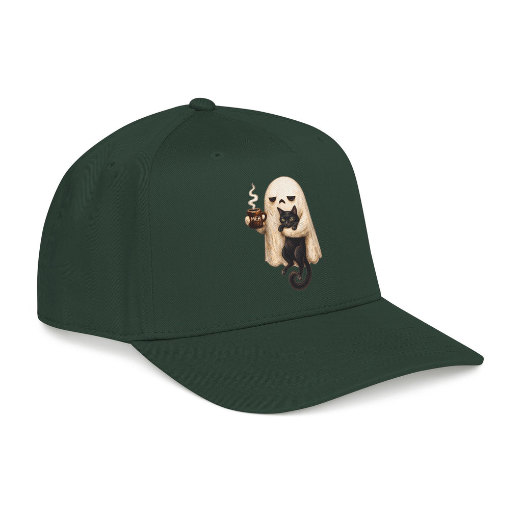Meh Ghost and Black Cat - OTTO Baseball Hat