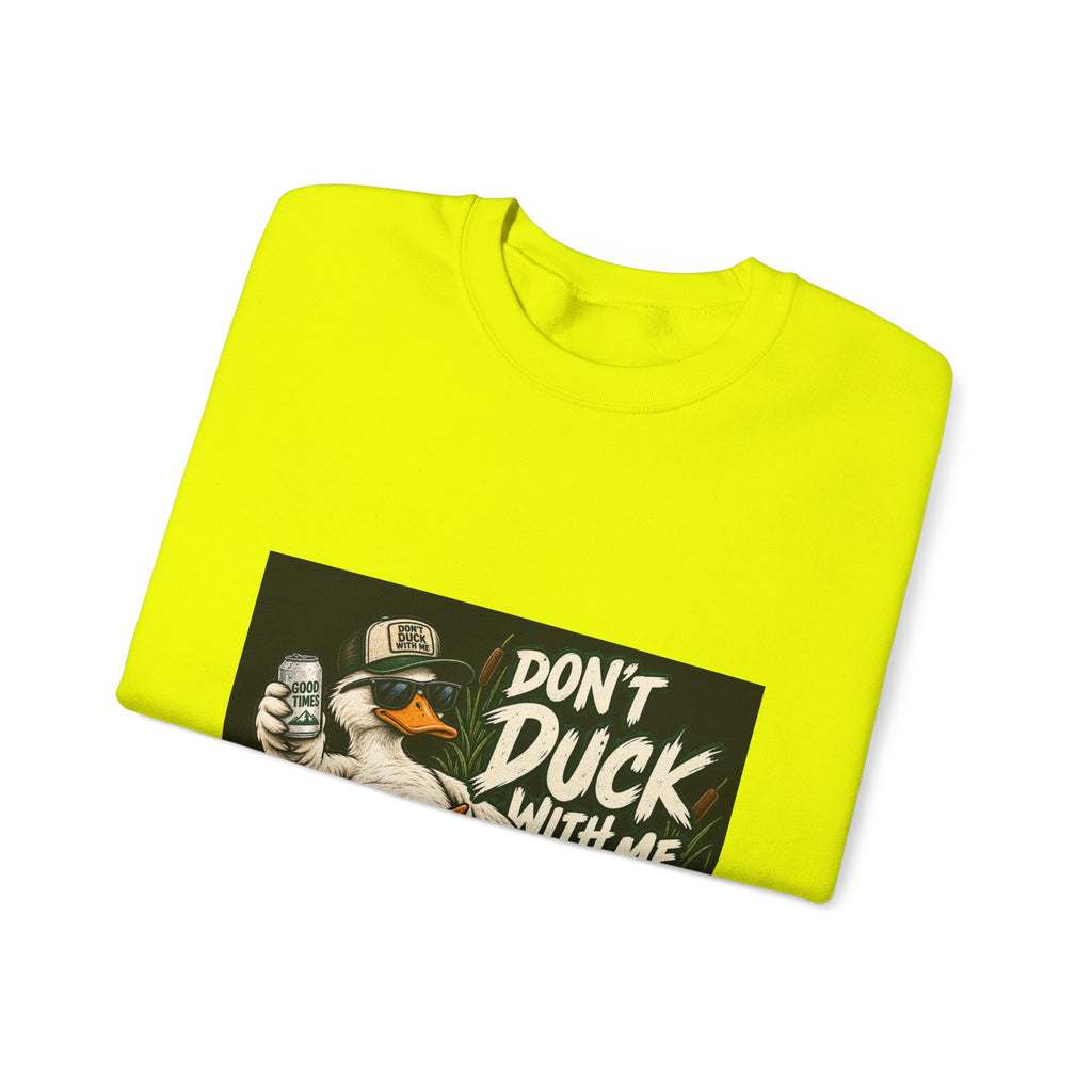 Duck With Me Camo - Crewneck Sweatshirt