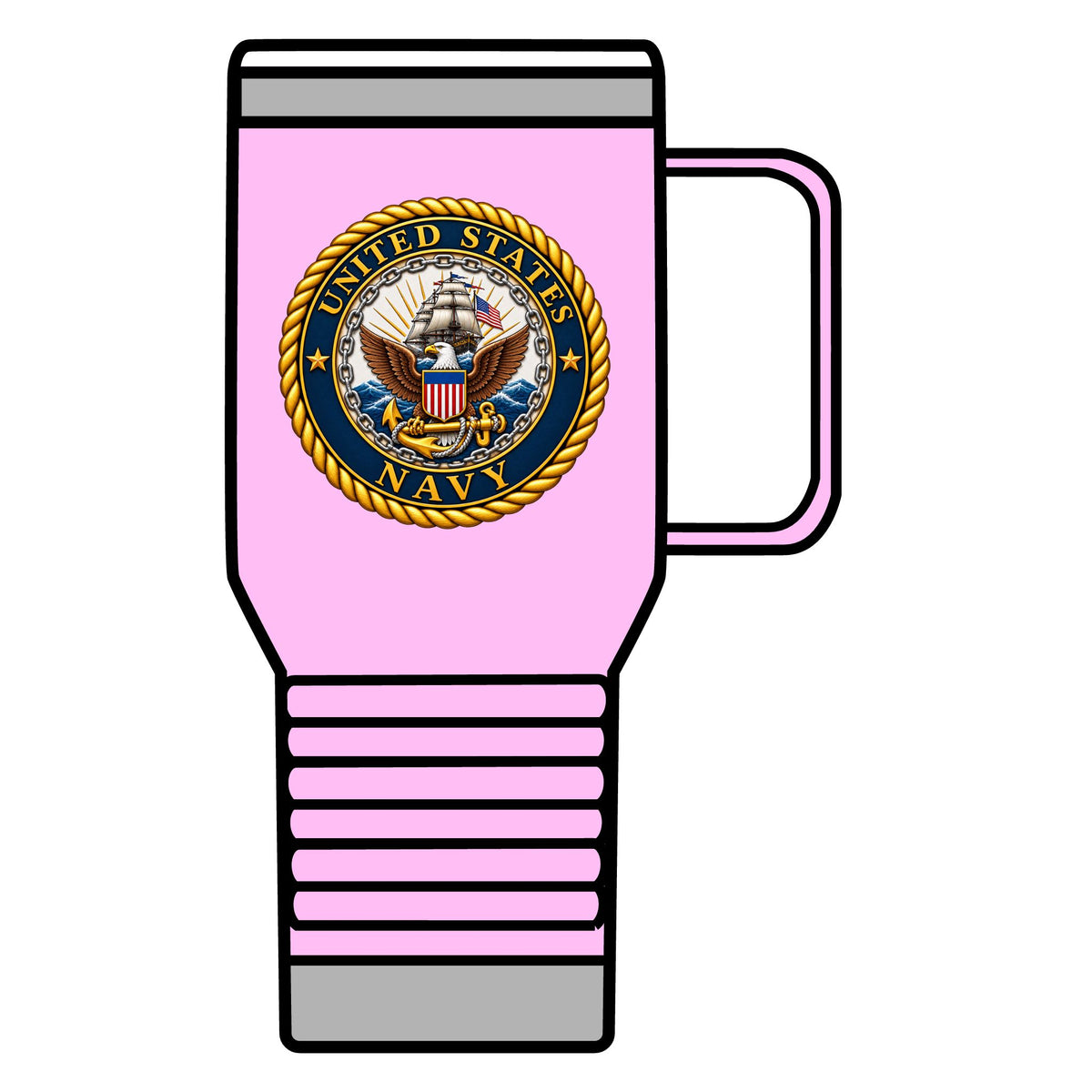 U.S. Navy Emblem - 20oz Insulated Mug