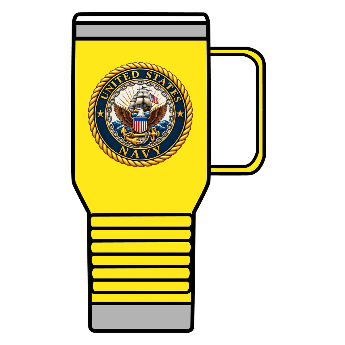 U.S. Navy Emblem - 20oz Insulated Mug