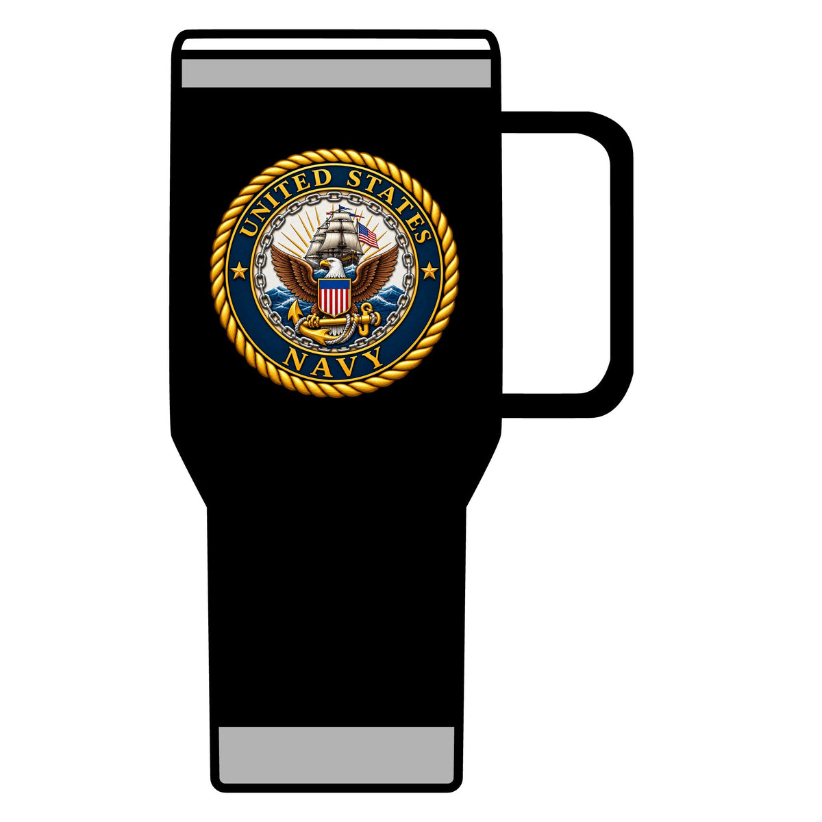 U.S. Navy Emblem - 20oz Insulated Mug