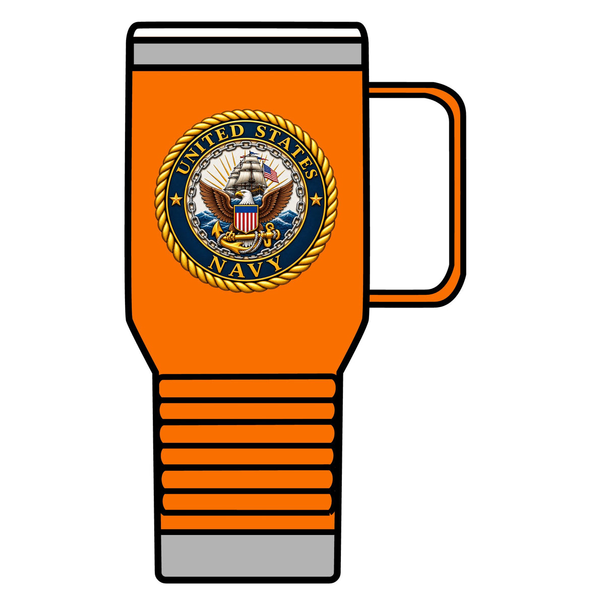 U.S. Navy Emblem - 20oz Insulated Mug