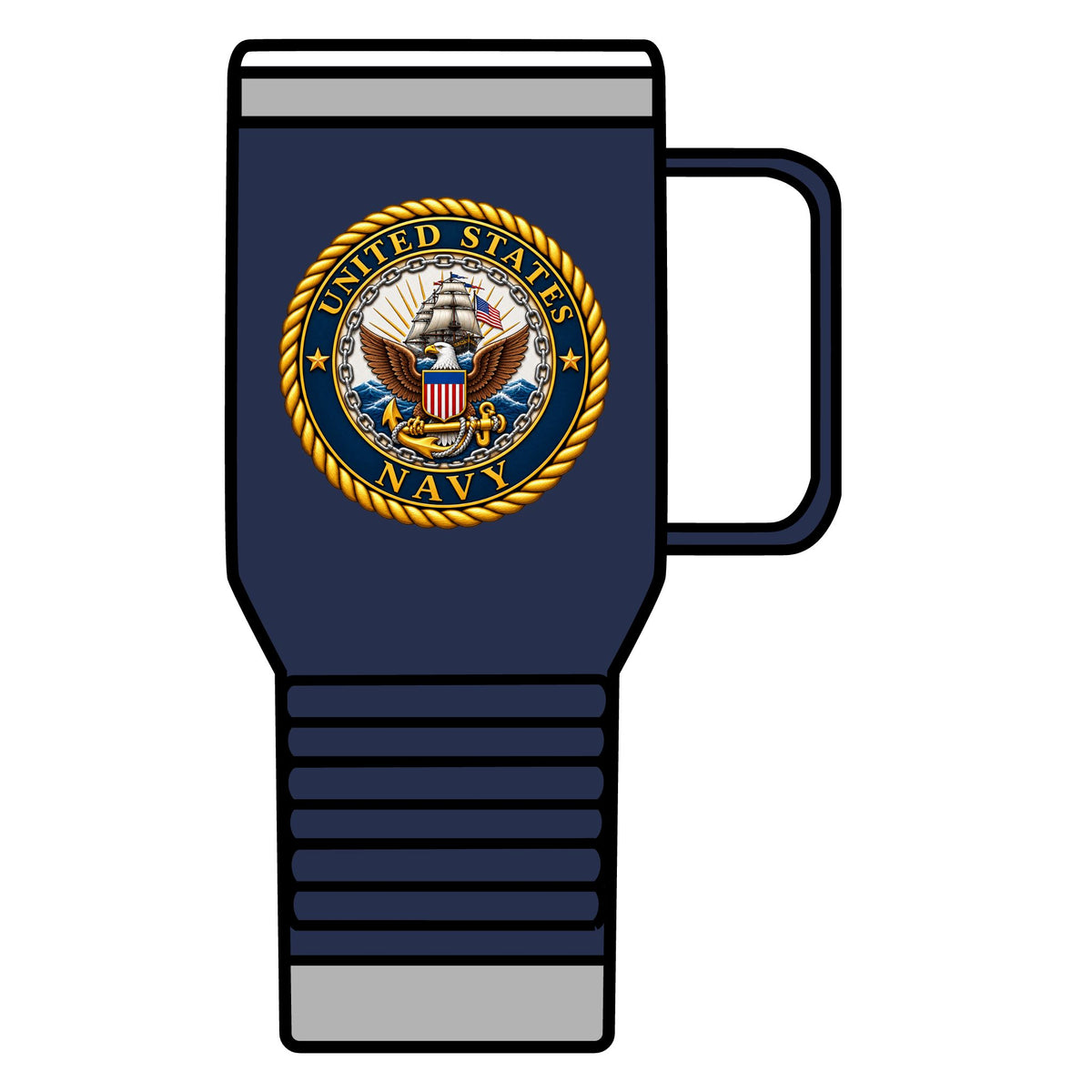 U.S. Navy Emblem - 20oz Insulated Mug