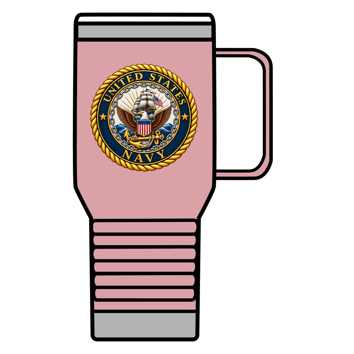 U.S. Navy Emblem - 20oz Insulated Mug