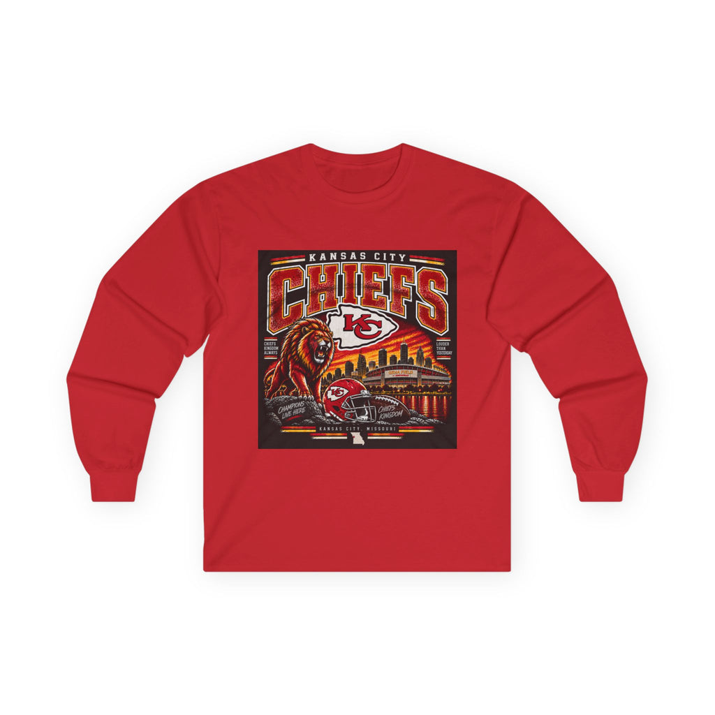 Chiefs Kingdom Roar - Unisex Ultra Cotton Long Sleeve Tee