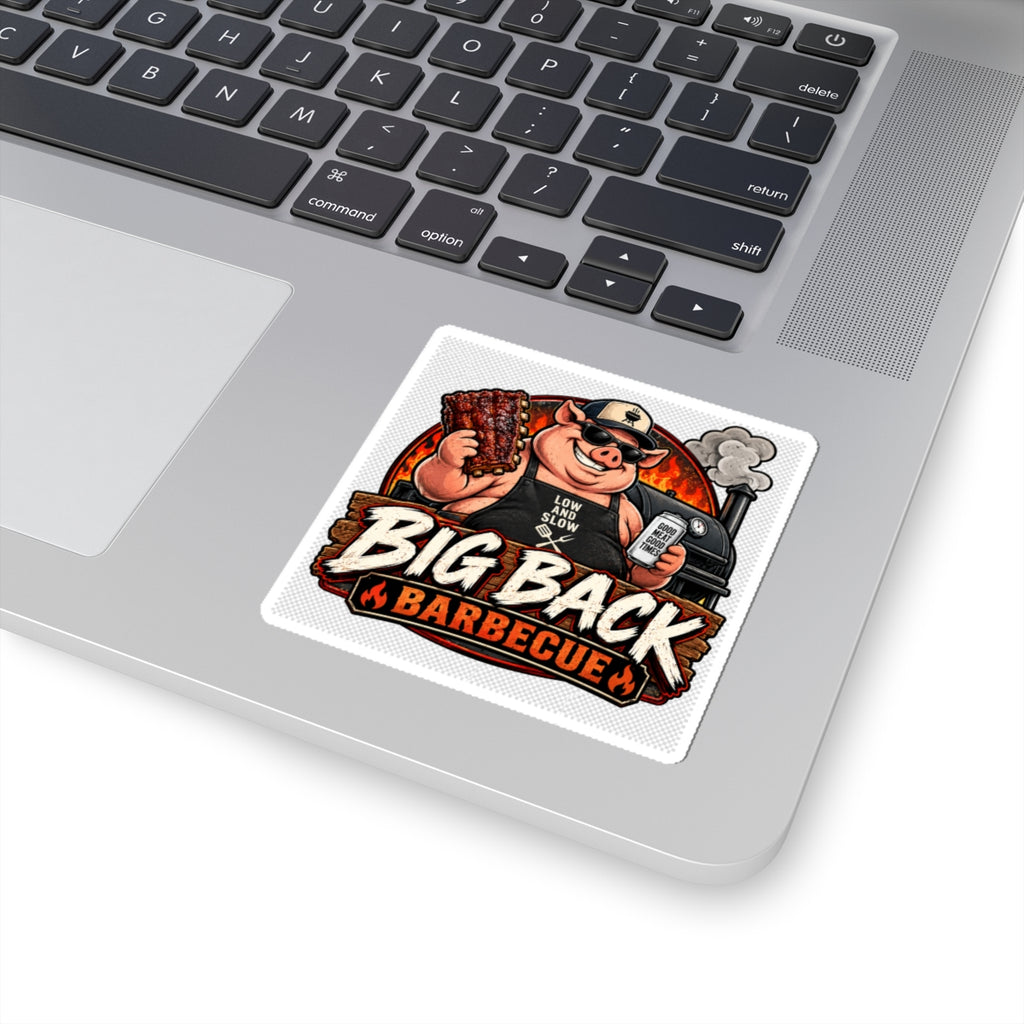 Big Back Barbecue - Kiss-Cut Sticker