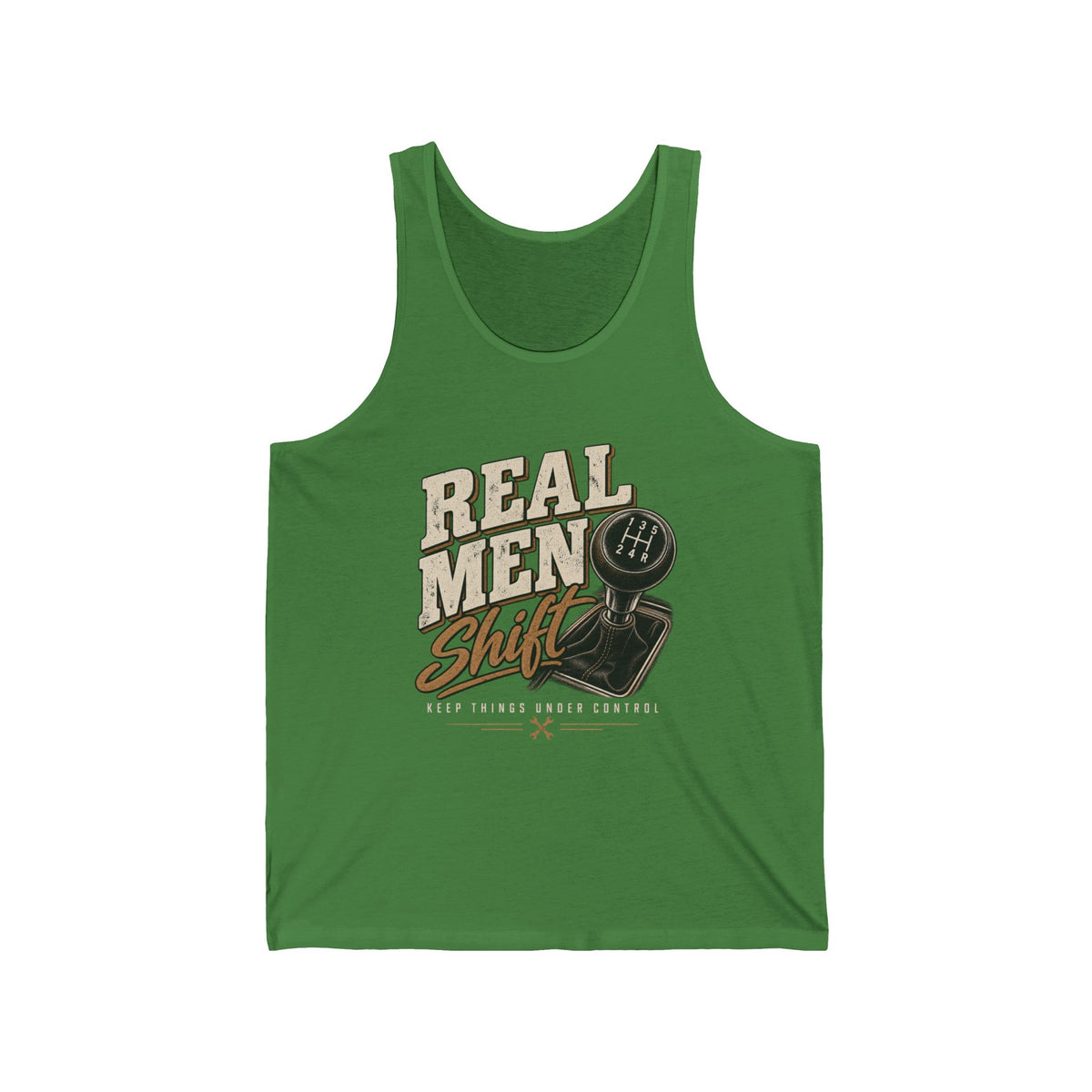 Real Men Shift - Athletic Tank
