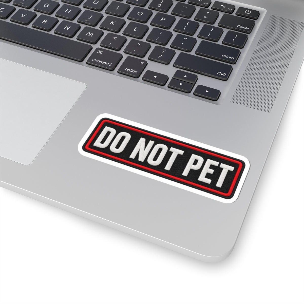 Do Not Pet - Service Dog Patch - Kiss-Cut Sticker
