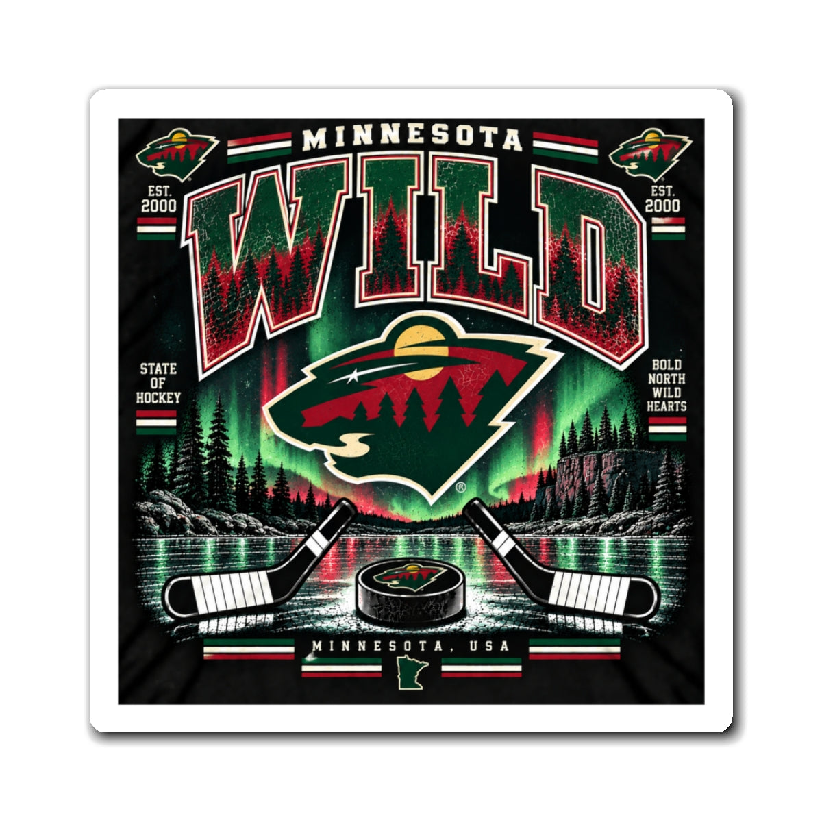 Minnesota Wild - Magnet