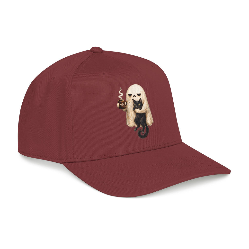 Meh Ghost and Black Cat - OTTO Baseball Hat