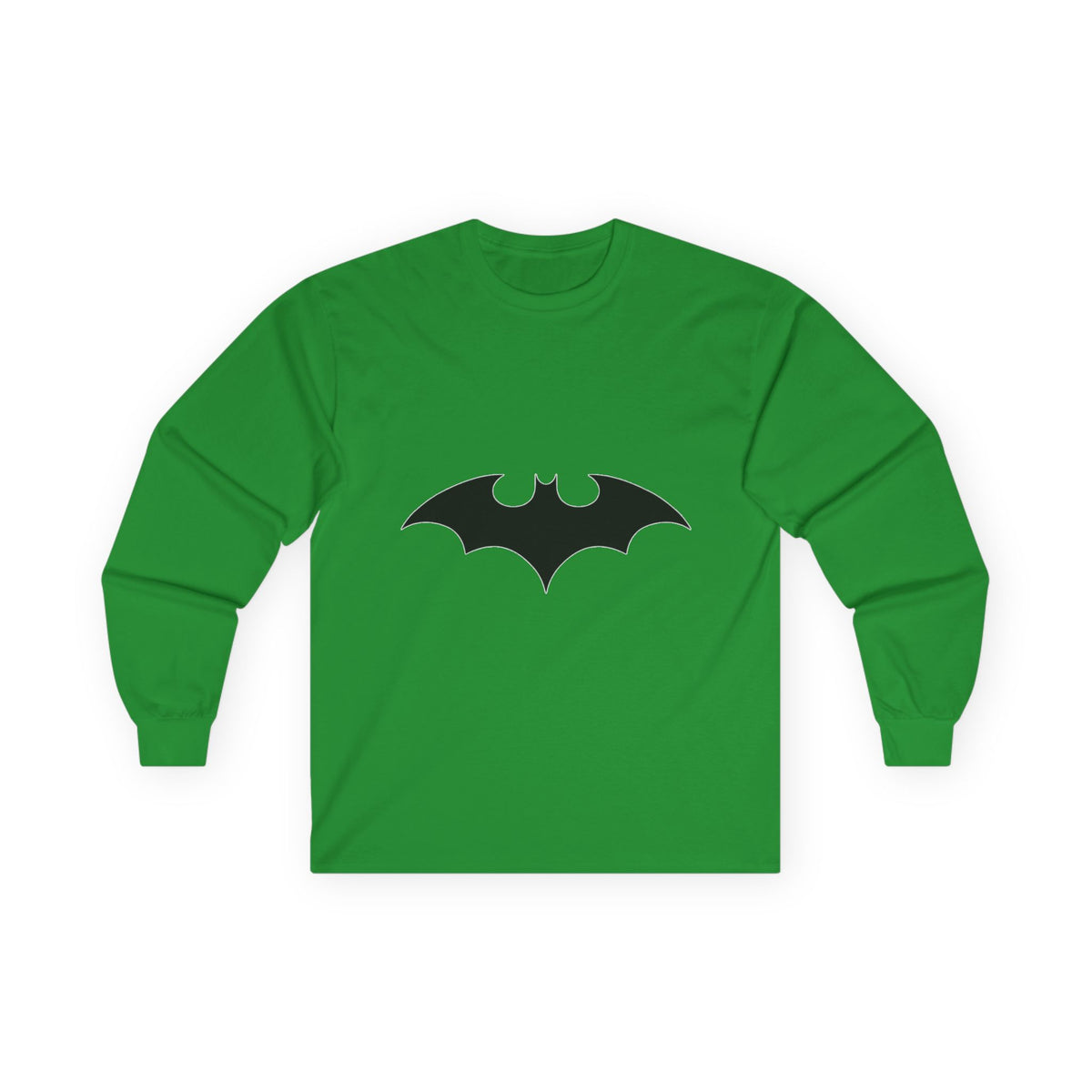 Midnight Bat Emblem - Unisex Ultra Cotton Long Sleeve Tee