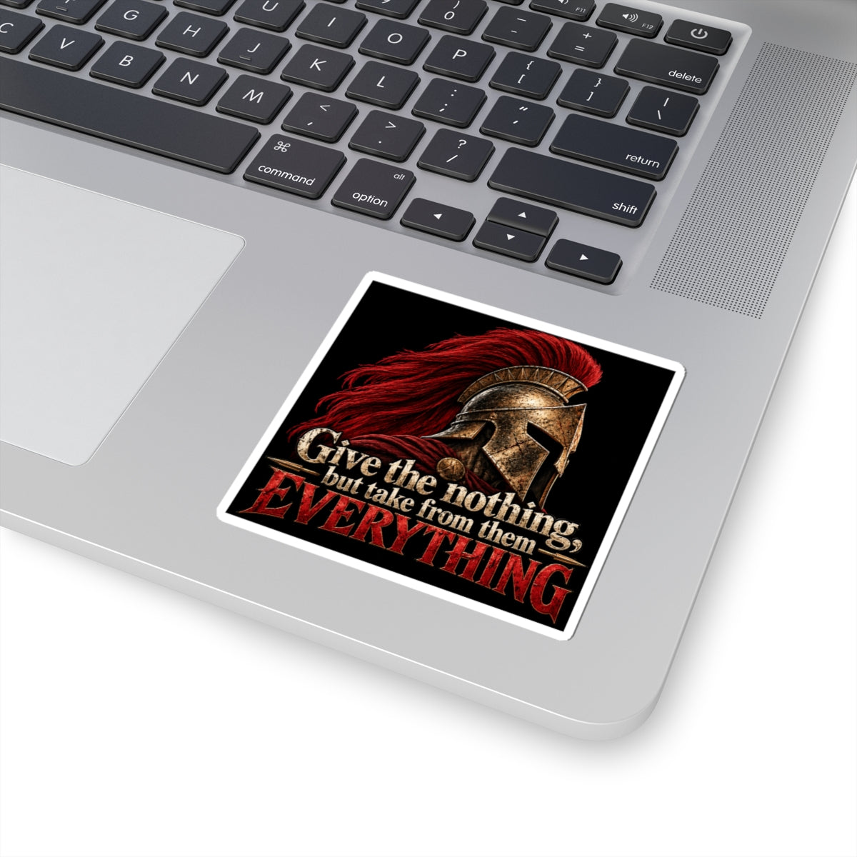 Spartan Helmet - Take Everything - Kiss-Cut Sticker