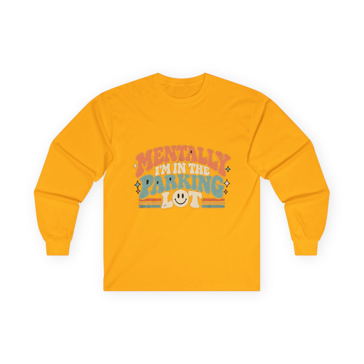 Secretly Plotting Dark Parking - Unisex Ultra Cotton Long Sleeve Tee