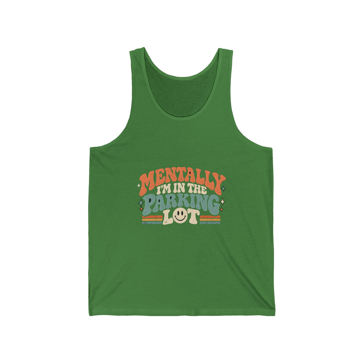 Secretly Plotting Dark Parking - Athletic Tank
