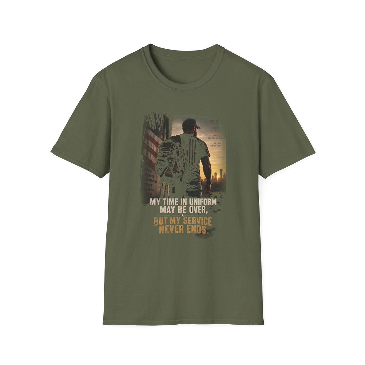 Service Never Ends - Classic Tee