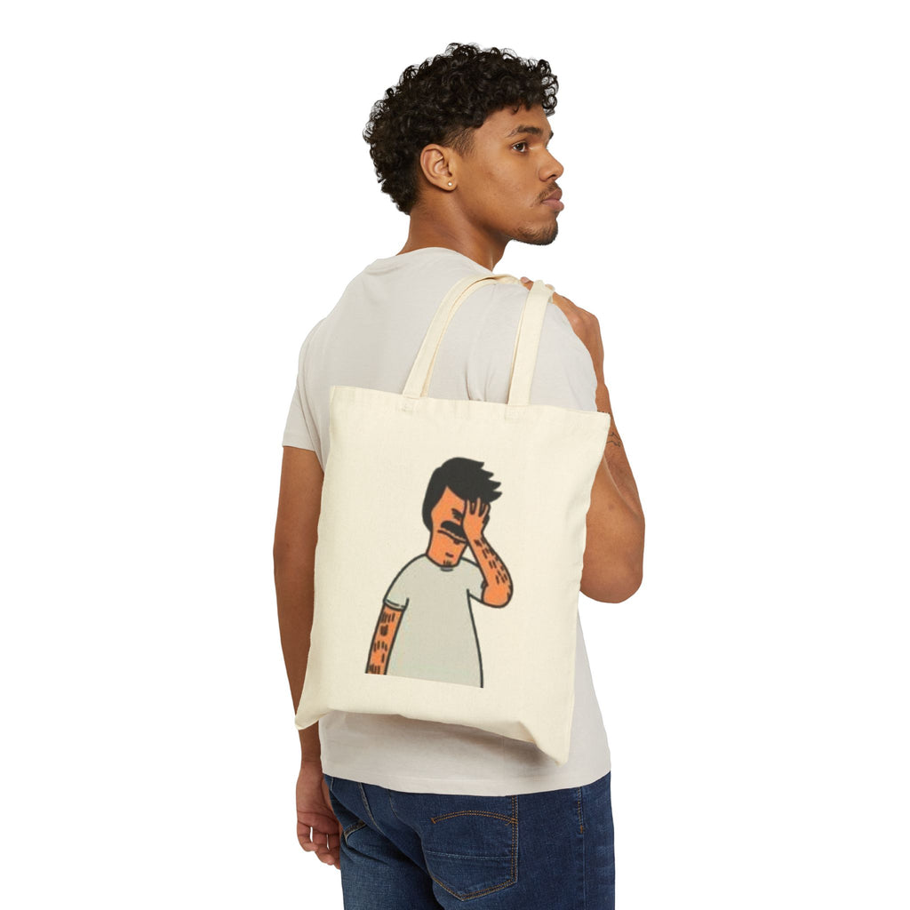 Tatted Thinker - Canvas Tote
