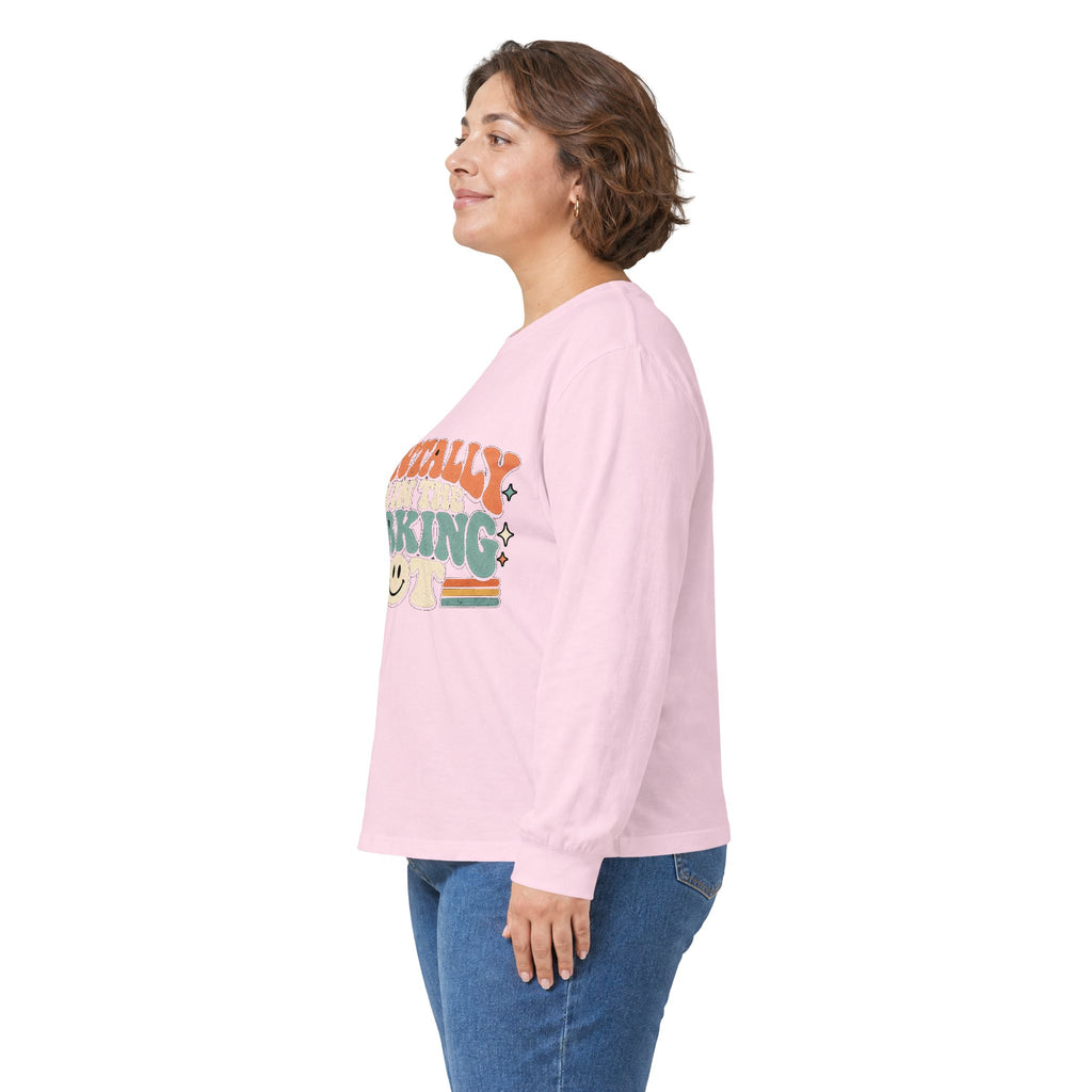 Secretly Plotting Dark Parking - Unisex Ultra Cotton Long Sleeve Tee