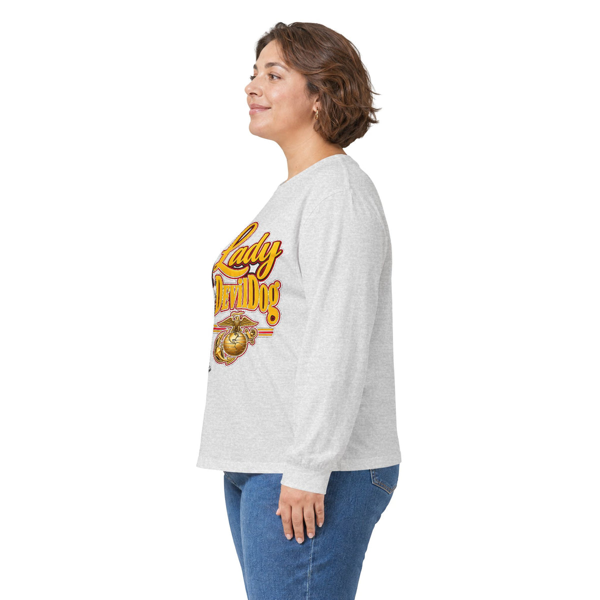 Lady Devil Dog - Unisex Ultra Cotton Long Sleeve Tee