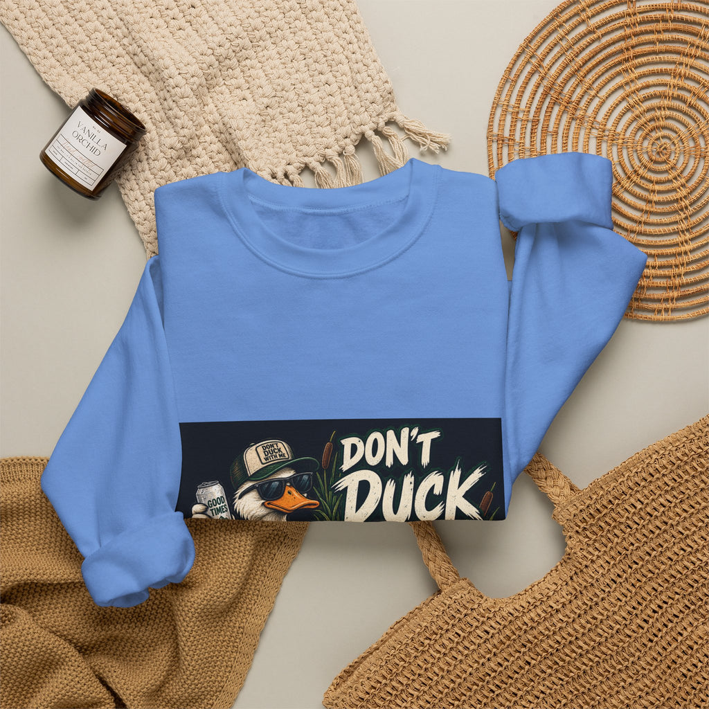 Duck With Me Camo - Crewneck Sweatshirt