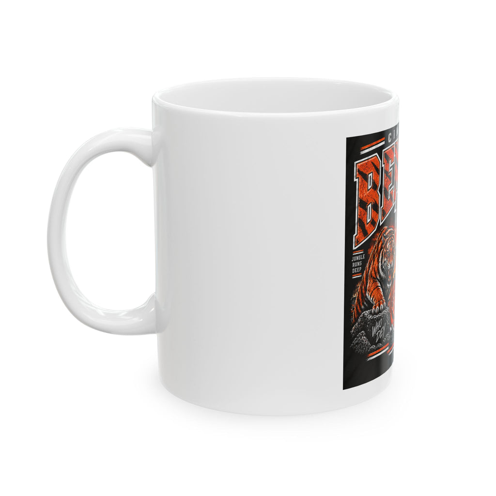 Cincinnati Bengals Jungle Reign - Ceramic Mug 11oz and 15oz