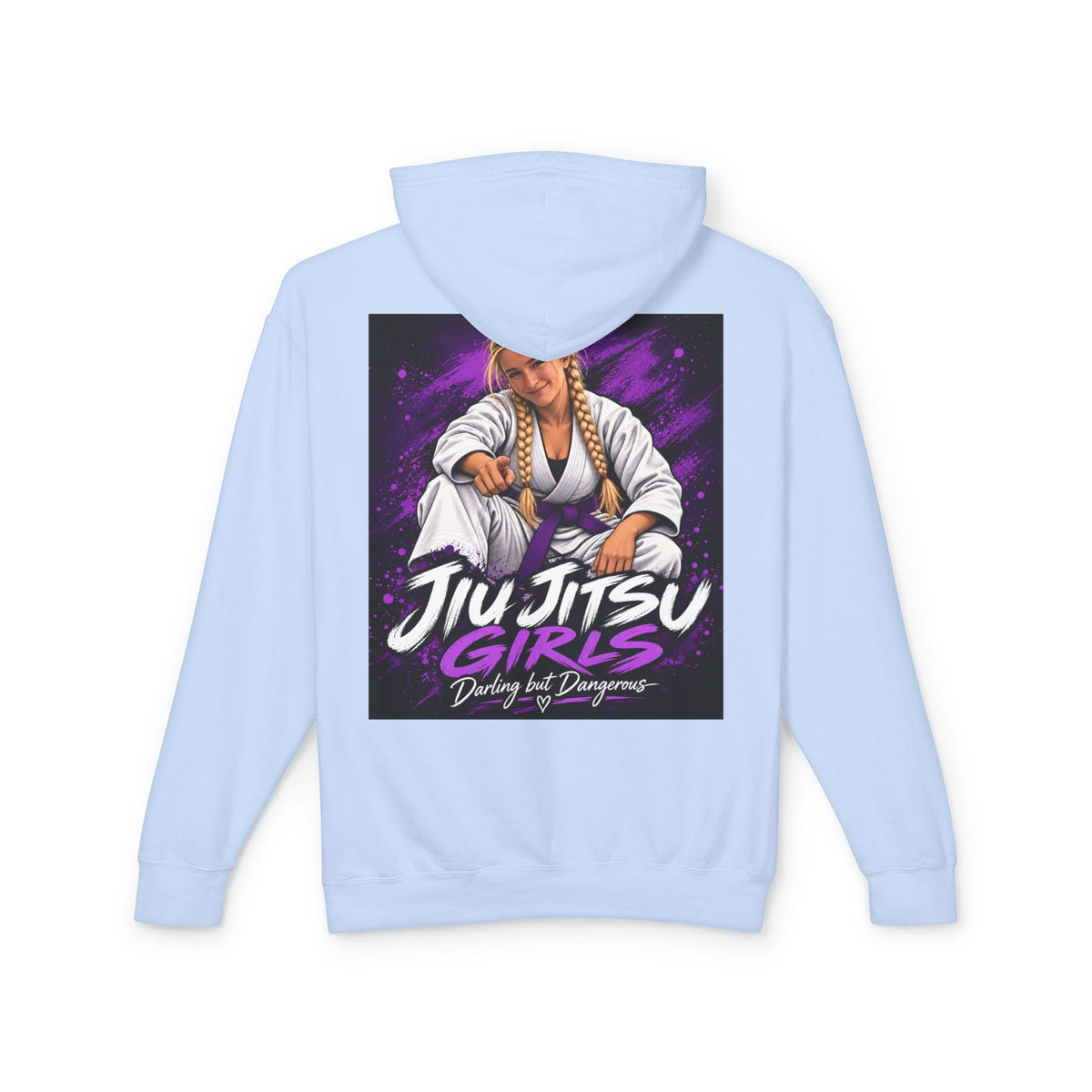 Jiu Jitsu Girls Hoodie — Women’s BJJ Martial Arts Sweatshirt