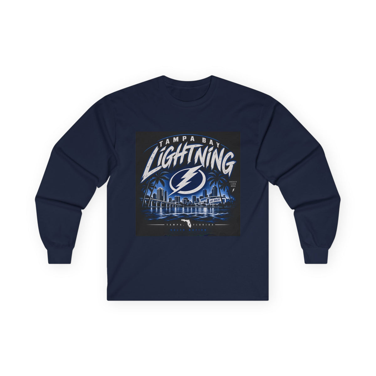 Lightning Strike Tampa Bay - Unisex Ultra Cotton Long Sleeve Tee