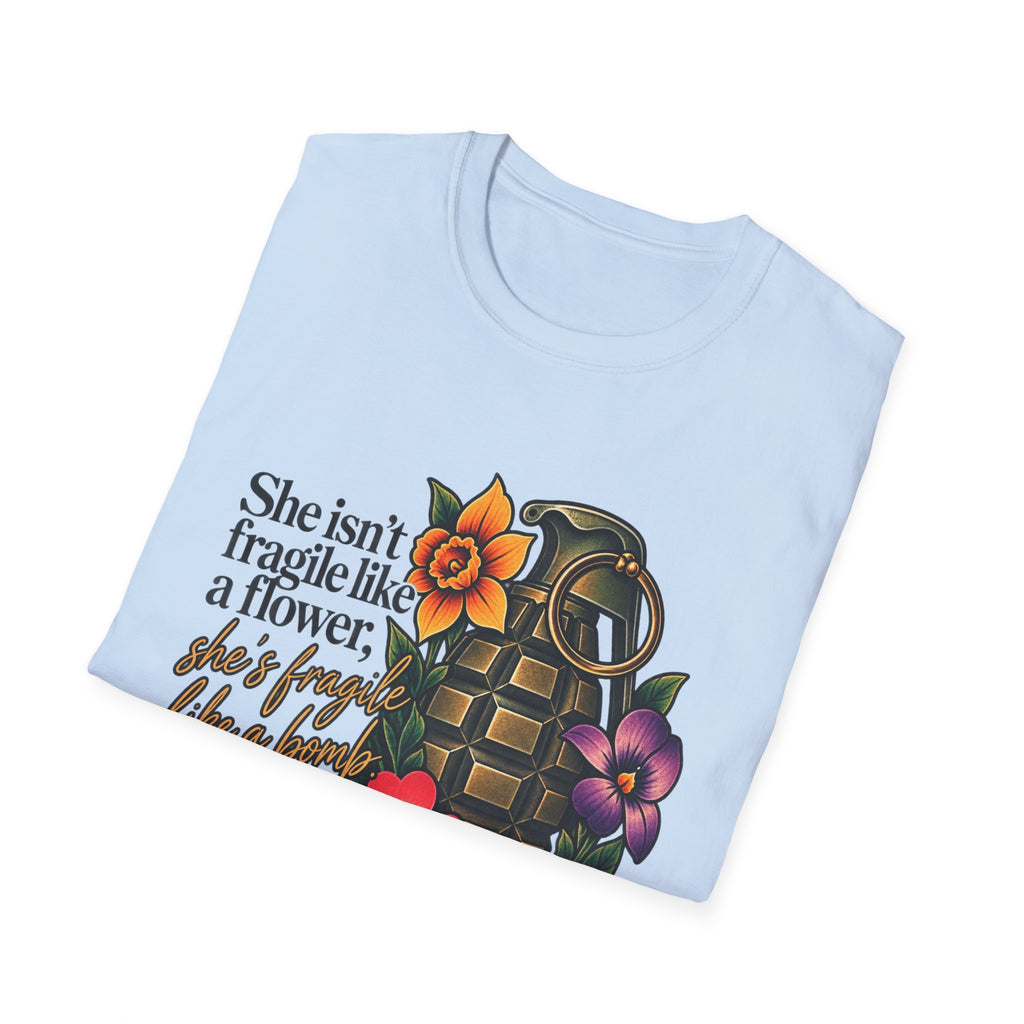 Fragile Like a Bomb - Floral Grenade - Classic Tee