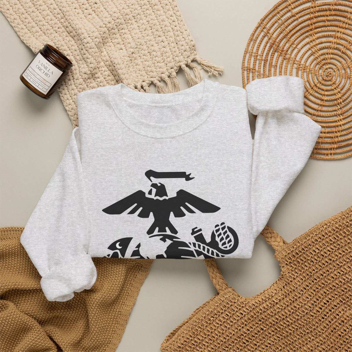 Semper Fi Emblem - Crewneck Sweatshirt