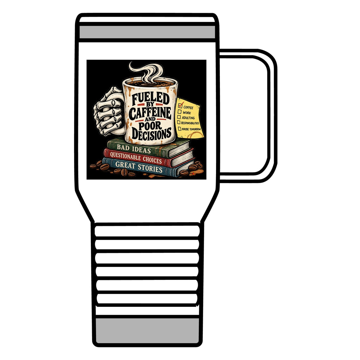 Fueled by Caffeine - 20oz Insulated Mug