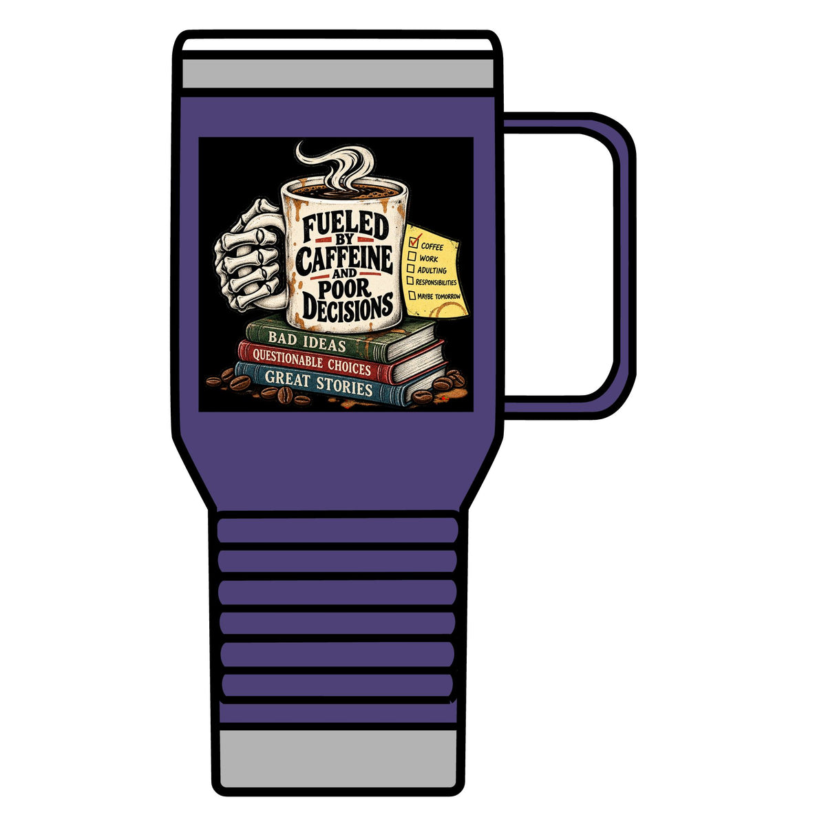 Fueled by Caffeine - 20oz Insulated Mug